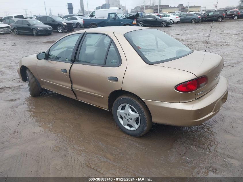 2000 Chevrolet Cavalier VIN: 1G1JC5240Y7213907 Lot: 38583740