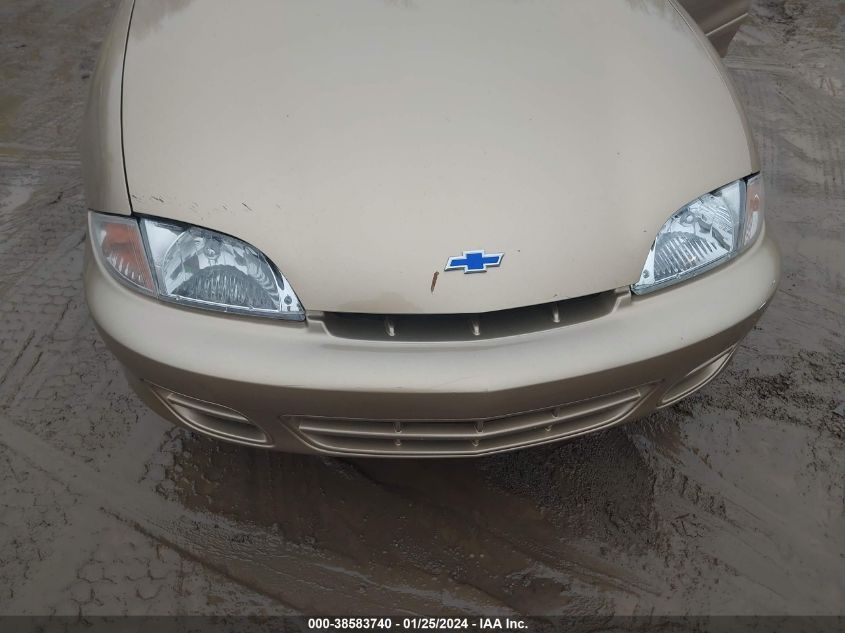 2000 Chevrolet Cavalier VIN: 1G1JC5240Y7213907 Lot: 38583740