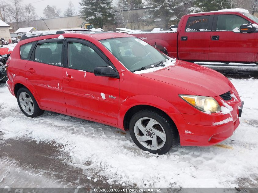 2004 Pontiac Vibe VIN: 5Y2SL62834Z406068 Lot: 38583786