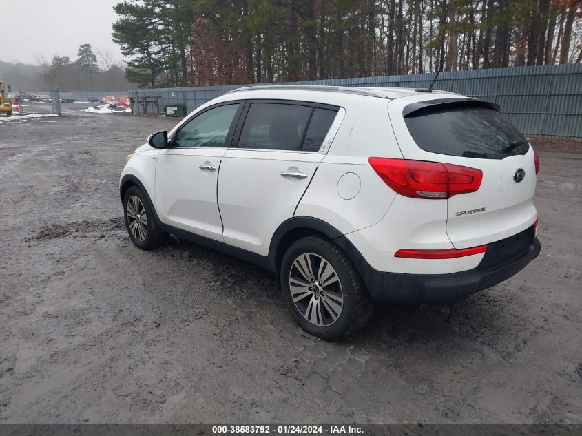 2016 Kia Sportage Ex VIN: KNDPCCACXG7849747 Lot: 38583792