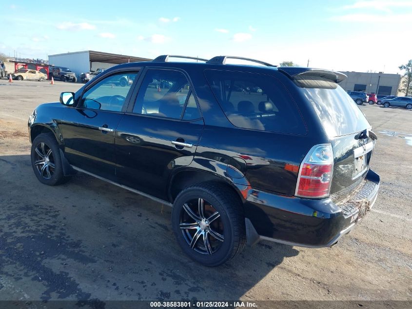 2006 Acura Mdx VIN: 2HNYD18656H504189 Lot: 38583801