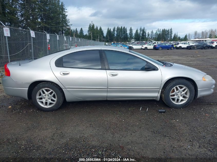 2002 Dodge Intrepid Se VIN: 2B3HD46RX2H243710 Lot: 38583964