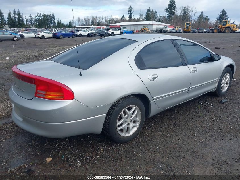 2002 Dodge Intrepid Se VIN: 2B3HD46RX2H243710 Lot: 38583964