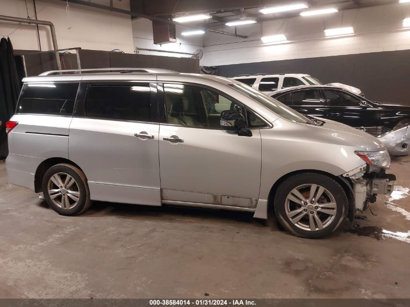 2015 Nissan Quest Sl VIN: JN8AE2KP5F9126357 Lot: 38584014