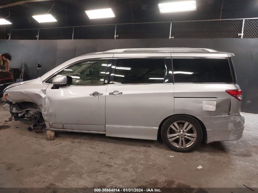 2015 Nissan Quest Sl VIN: JN8AE2KP5F9126357 Lot: 38584014