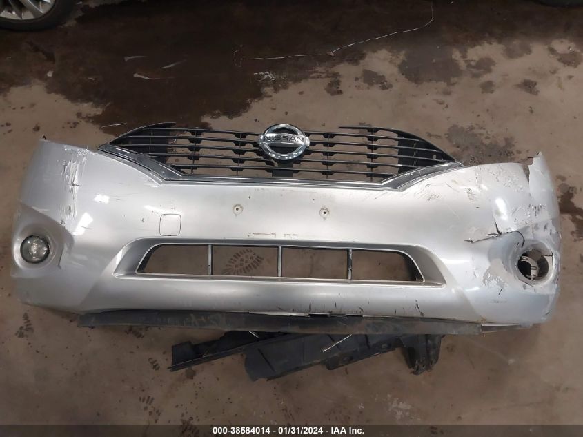 2015 Nissan Quest Sl VIN: JN8AE2KP5F9126357 Lot: 38584014