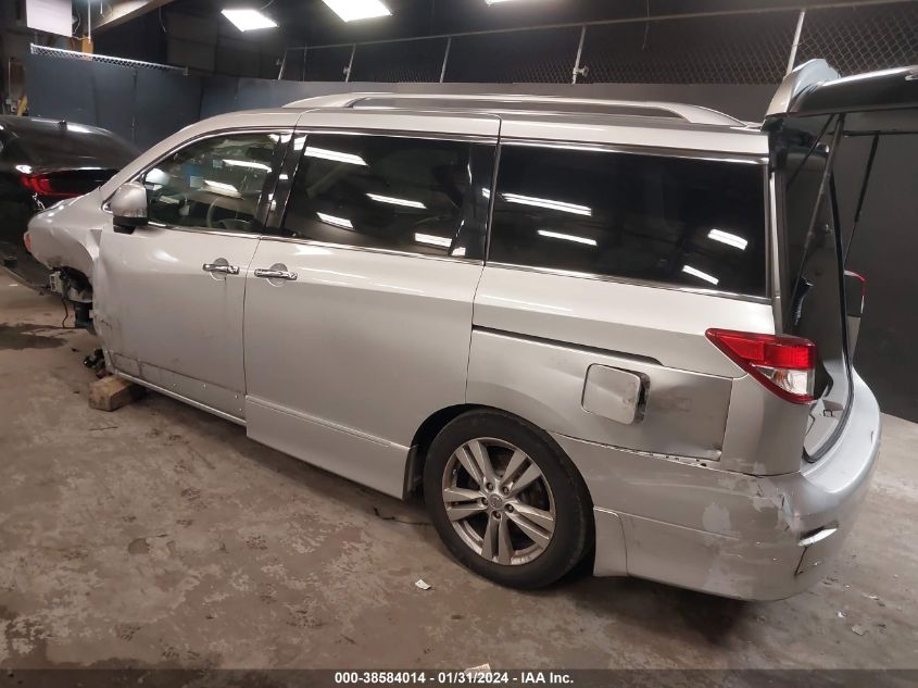 2015 Nissan Quest Sl VIN: JN8AE2KP5F9126357 Lot: 38584014