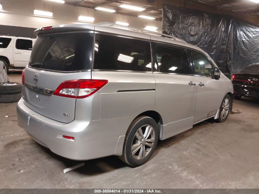 2015 Nissan Quest Sl VIN: JN8AE2KP5F9126357 Lot: 38584014