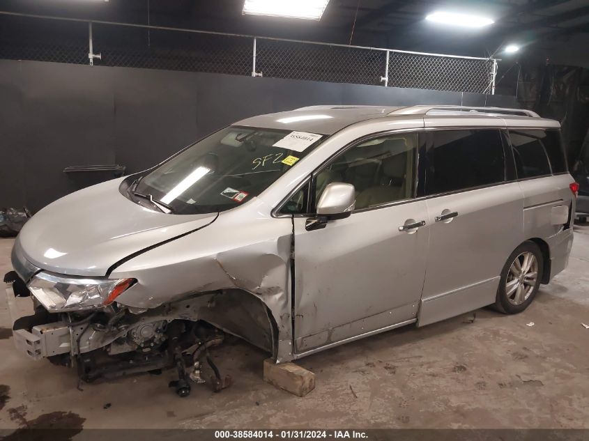 2015 Nissan Quest Sl VIN: JN8AE2KP5F9126357 Lot: 38584014