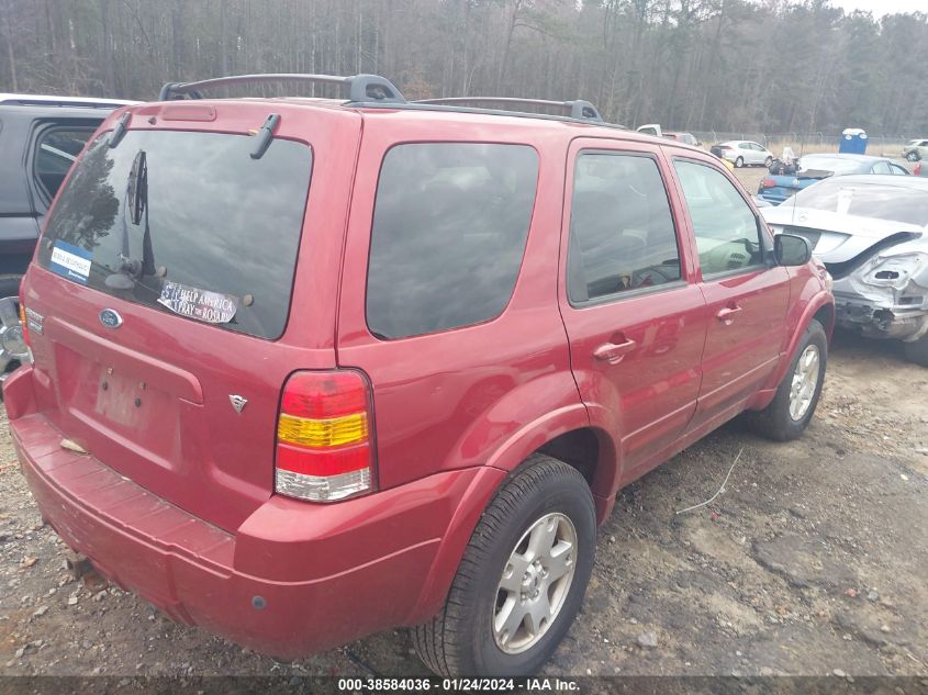 1FMCU94106KB48604 2006 Ford Escape Limited