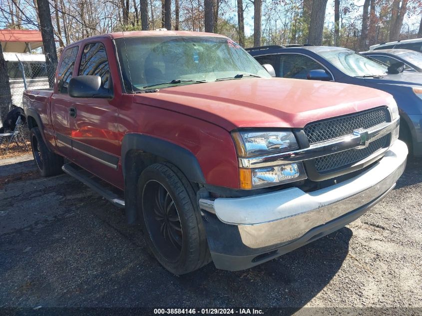 2004 Chevrolet Silverado 1500 Ls VIN: 1GCEK19T14E204334 Lot: 38584146