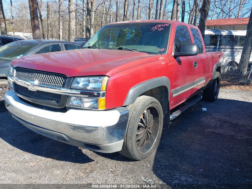 2004 Chevrolet Silverado 1500 Ls VIN: 1GCEK19T14E204334 Lot: 38584146