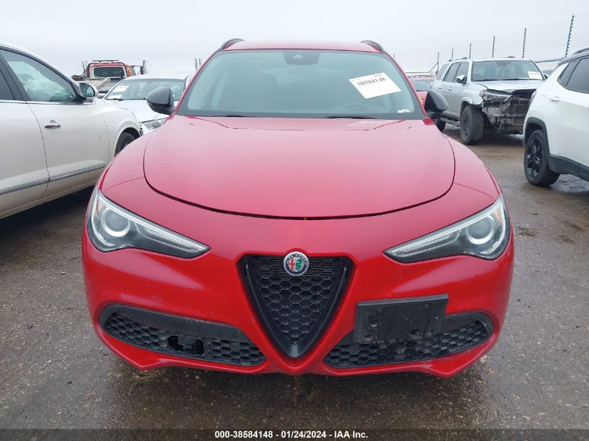 2021 Alfa Romeo Stelvio Rwd VIN: ZASPAJAN5M7D08460 Lot: 38584148