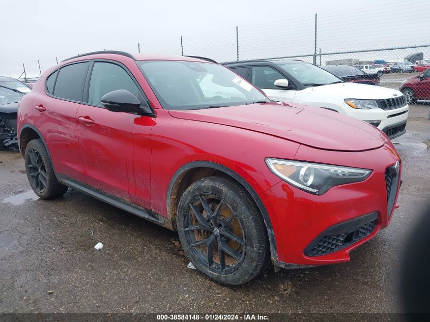 2021 Alfa Romeo Stelvio Rwd VIN: ZASPAJAN5M7D08460 Lot: 38584148