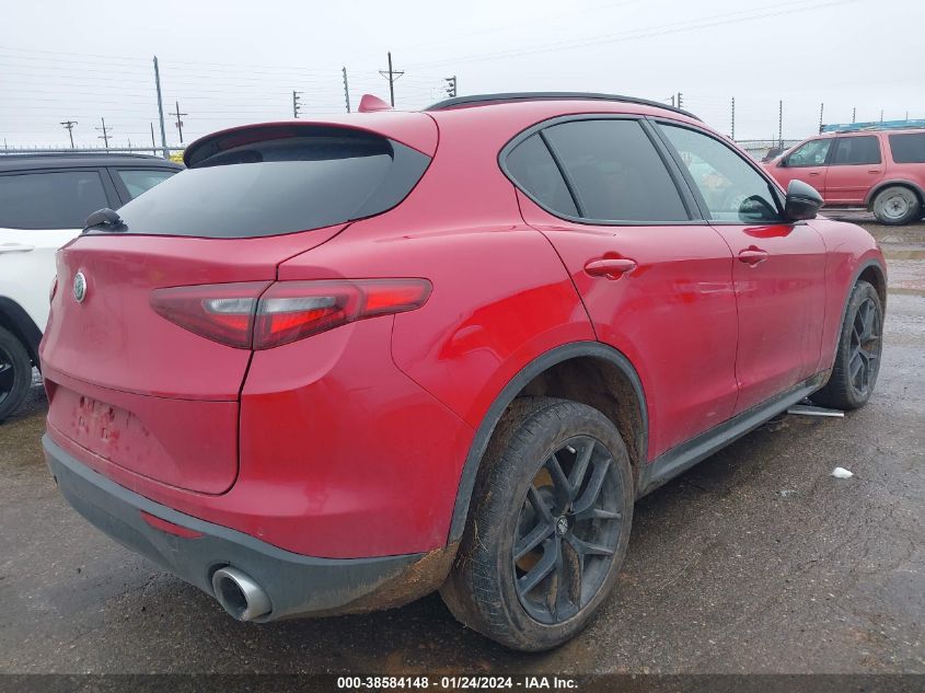 2021 Alfa Romeo Stelvio Rwd VIN: ZASPAJAN5M7D08460 Lot: 38584148