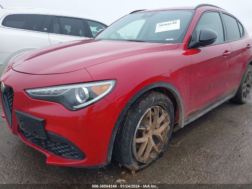 2021 Alfa Romeo Stelvio Rwd VIN: ZASPAJAN5M7D08460 Lot: 38584148