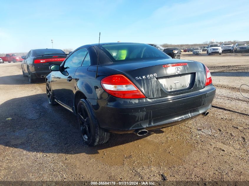 2006 Mercedes-Benz Slk 280 VIN: WDBWK54F06F089928 Lot: 38584178