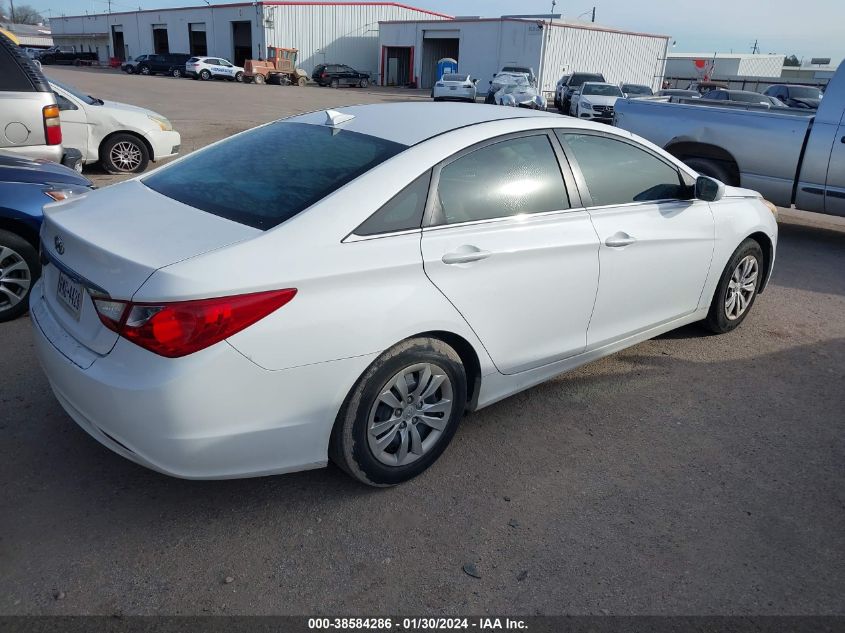 2013 Hyundai Sonata Gls VIN: 5NPEB4AC0DH565745 Lot: 40351196