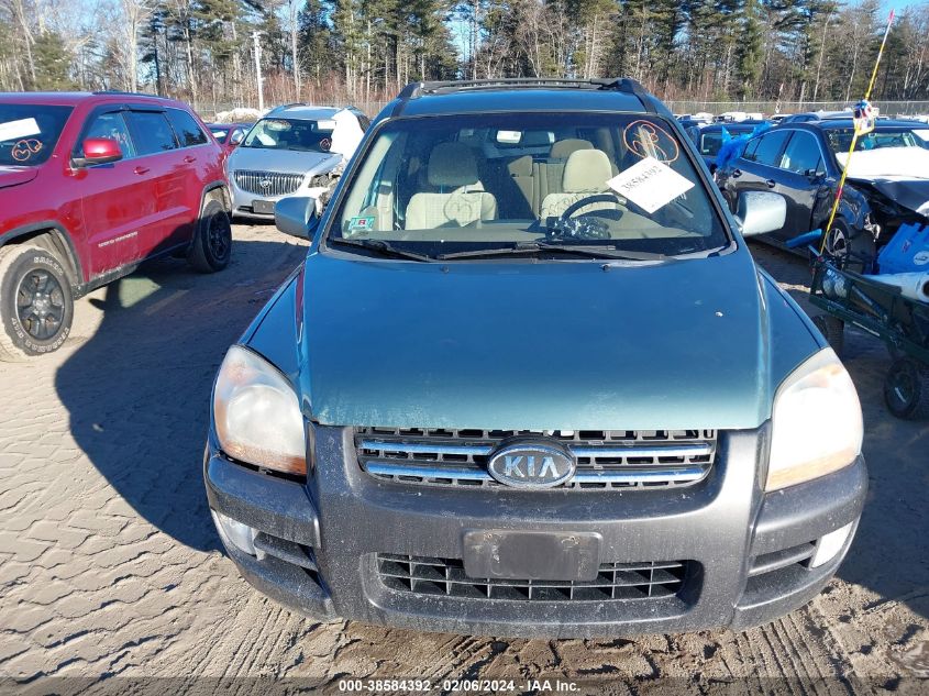 2006 Kia Sportage Ex V6/Lx V6 VIN: KNDJE723367166714 Lot: 38584392