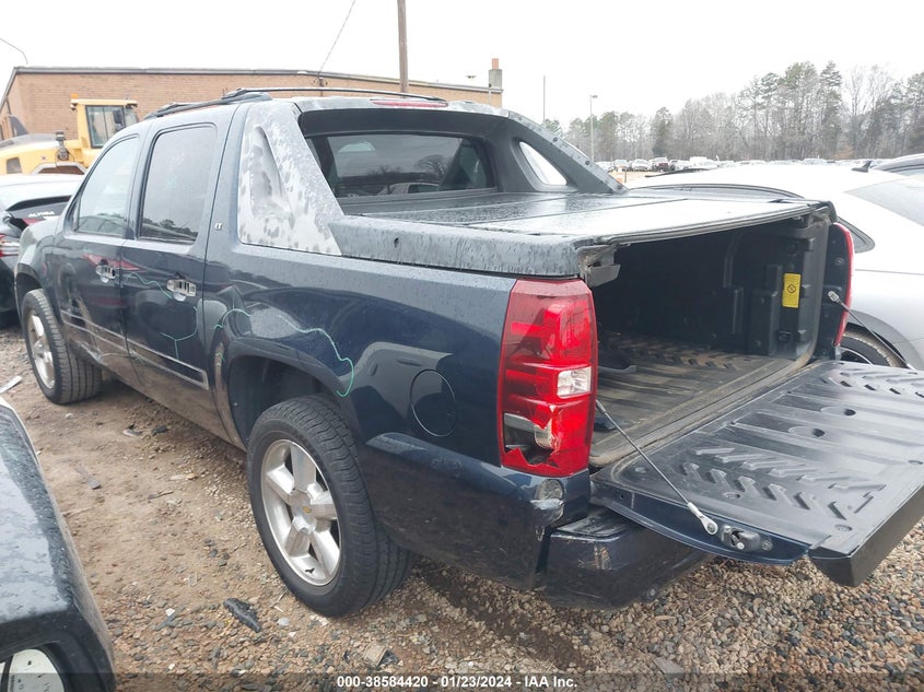 2007 CHEVROLET AVALANCHE VIN: 3GNEC12J87G320527