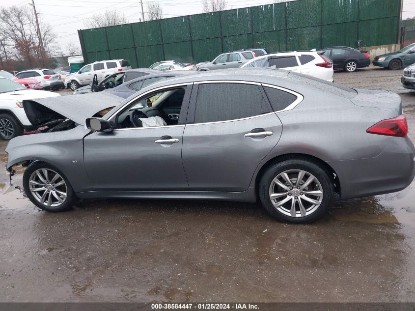 2016 Infiniti Q70 3.7X VIN: JN1BY1AR9GM270497 Lot: 38584447