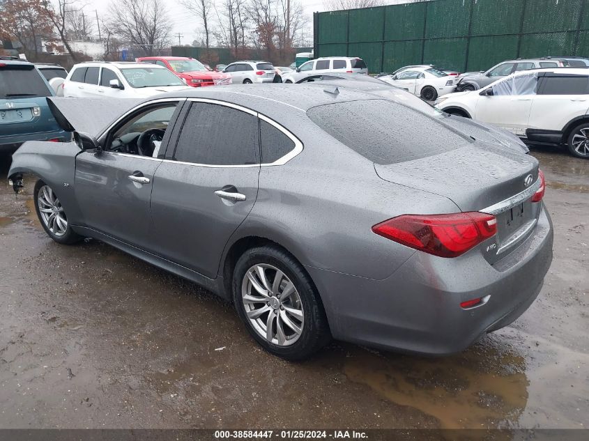 2016 Infiniti Q70 3.7X VIN: JN1BY1AR9GM270497 Lot: 38584447