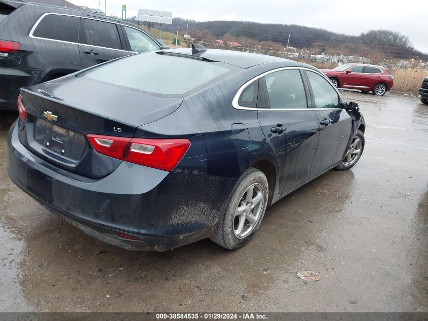 2016 Chevrolet Malibu Ls VIN: 1G1ZB5ST8GF358646 Lot: 38584535