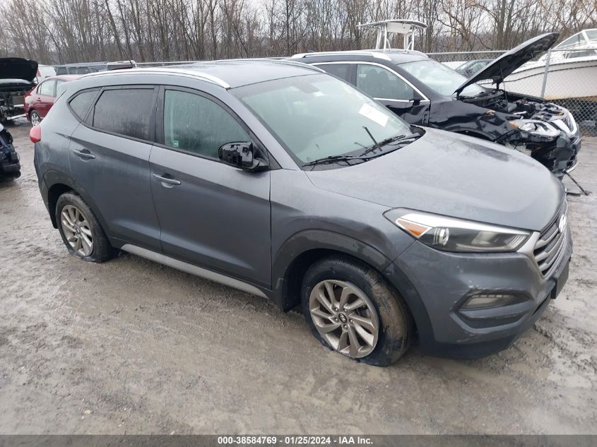 2017 Hyundai Tucson Se VIN: KM8J3CA47HU572696 Lot: 38584769