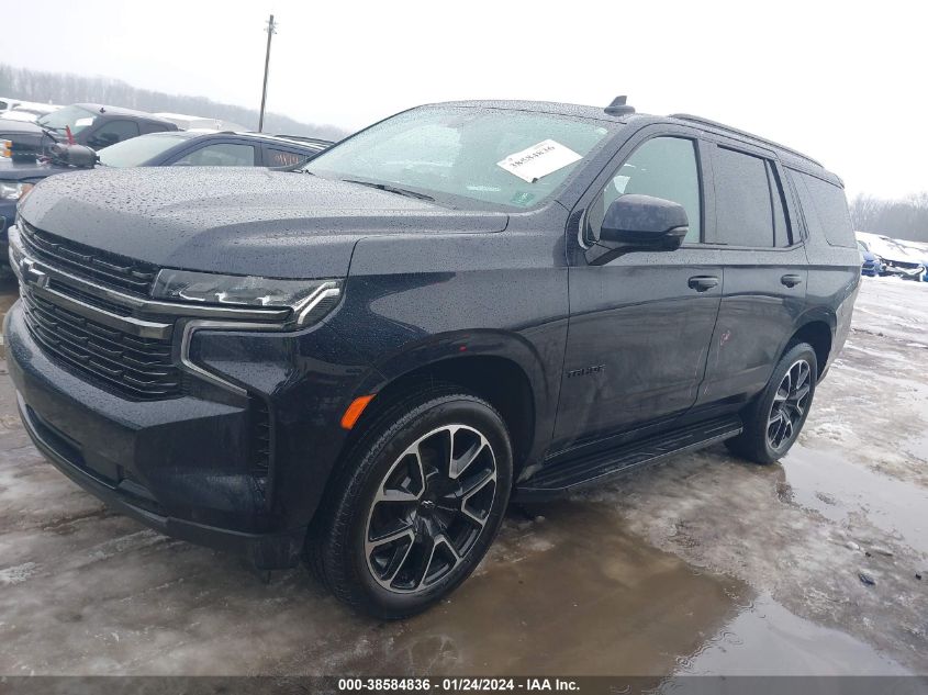 2022 Chevrolet Tahoe 4Wd Rst VIN: 1GNSKRKD3NR130789 Lot: 38584836