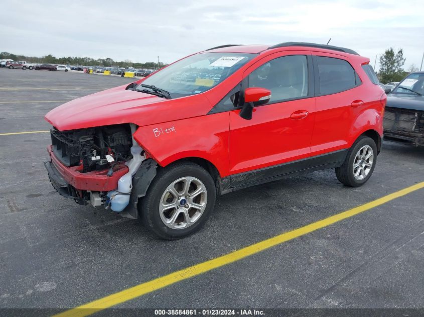 2021 Ford Ecosport Se VIN: MAJ3S2GEXMC426194 Lot: 38584861