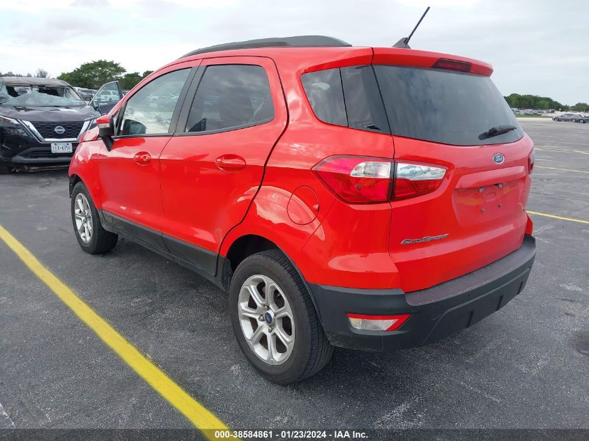 2021 Ford Ecosport Se VIN: MAJ3S2GEXMC426194 Lot: 38584861