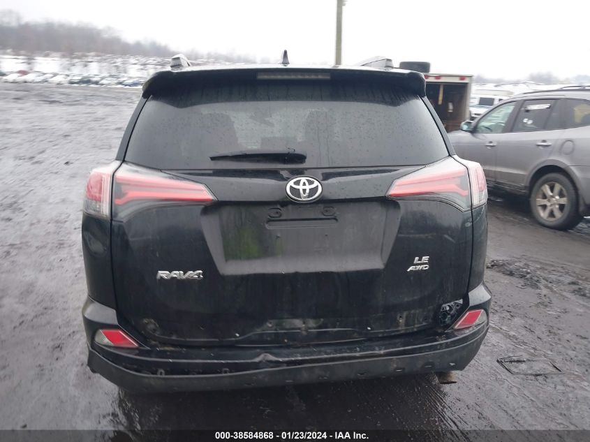 2018 Toyota Rav4 Le VIN: 2T3BFREV1JW852578 Lot: 38584868