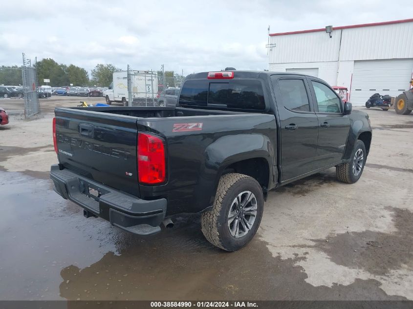 2022 Chevrolet Colorado 2Wd Short Box Z71 VIN: 1GCGSDEN8N1135331 Lot: 38584990