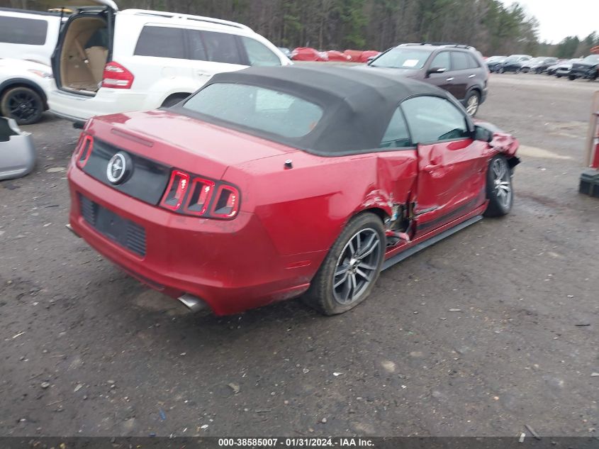 2013 Ford Mustang V6 VIN: 1ZVBP8EMXD5258255 Lot: 38585007