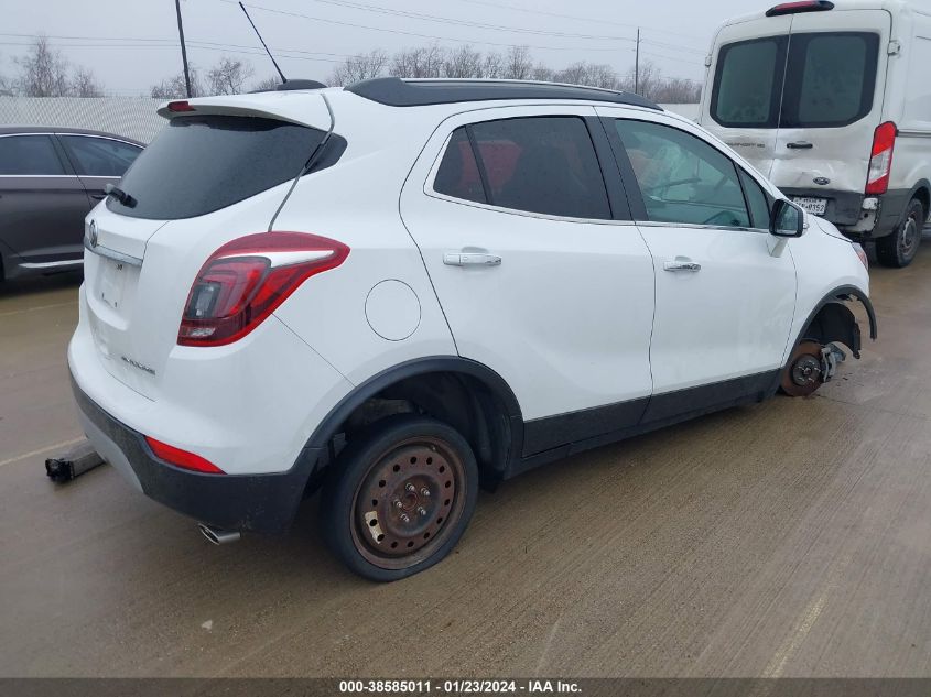 2019 Buick Encore Fwd Preferred VIN: KL4CJASB8KB718444 Lot: 38585011