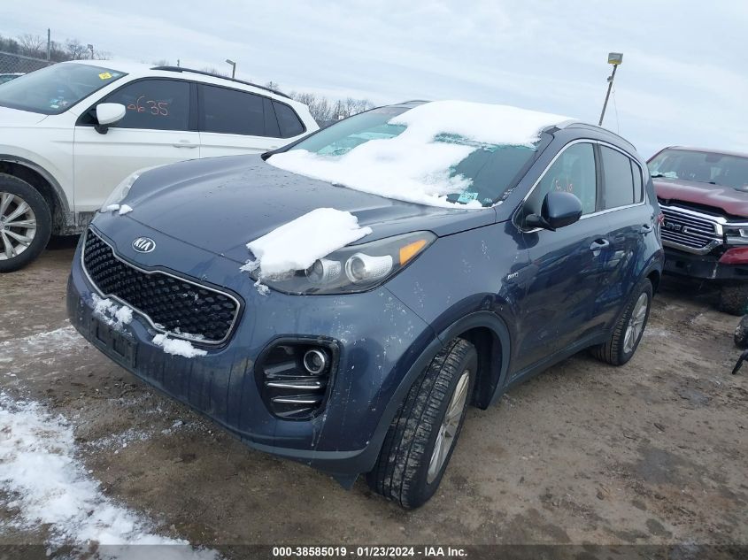 2019 Kia Sportage Lx VIN: KNDPMCAC1K7551030 Lot: 38585019