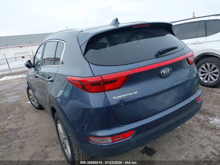 2019 Kia Sportage Lx VIN: KNDPMCAC1K7551030 Lot: 38585019