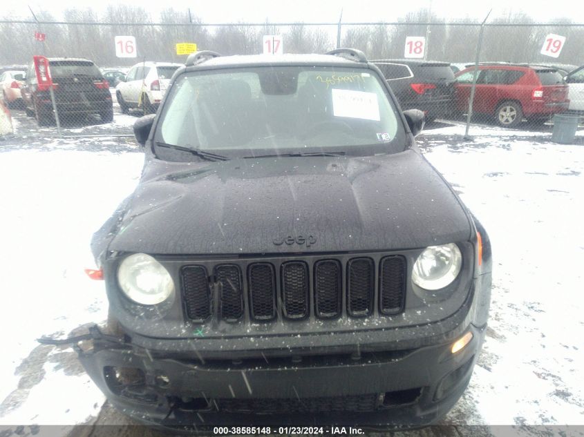 2016 Jeep Renegade Justice VIN: ZACCJBBT2GPD13259 Lot: 38585148