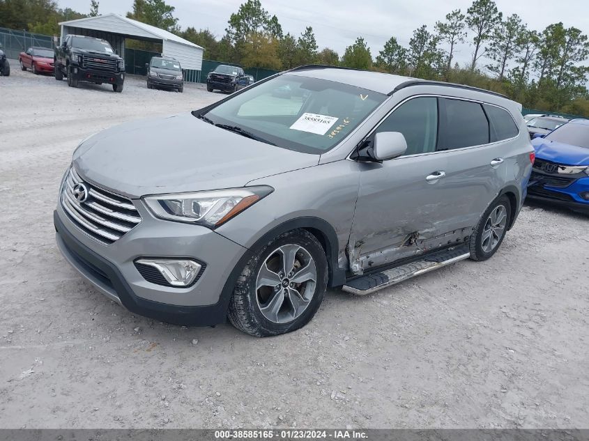 KM8SM4HF5GU137768 2016 Hyundai Santa Fe Se