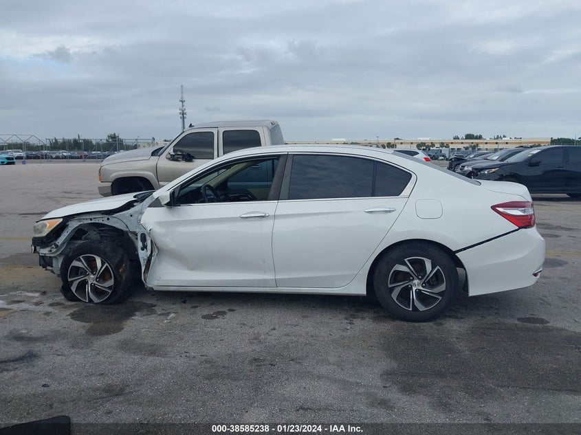 2016 HONDA ACCORD LX VIN: 1HGCR2F39GA204611