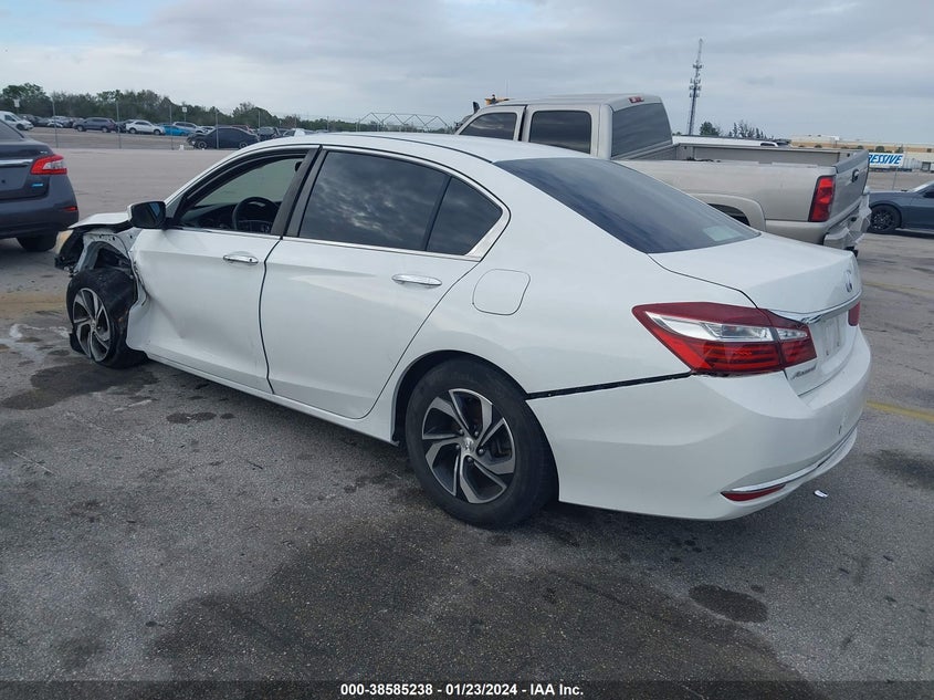 2016 HONDA ACCORD LX VIN: 1HGCR2F39GA204611