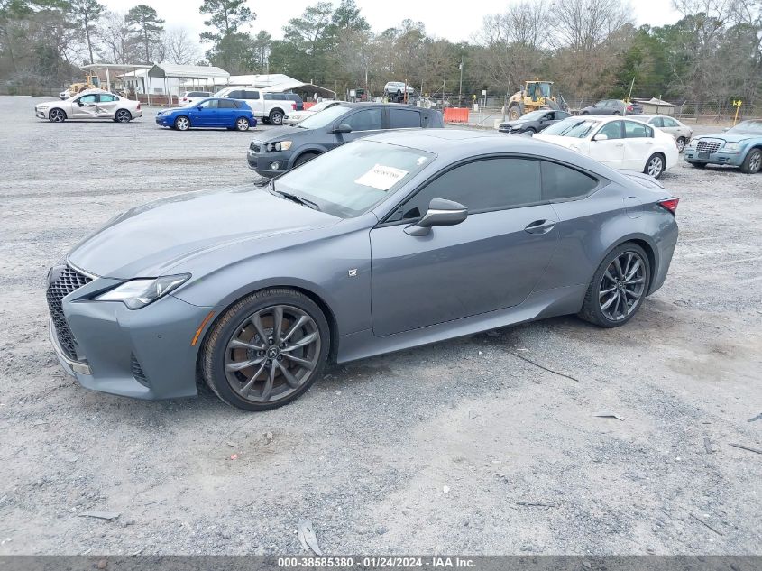 JTHGA5BC7L5010675 2020 Lexus Rc 300 F Sport