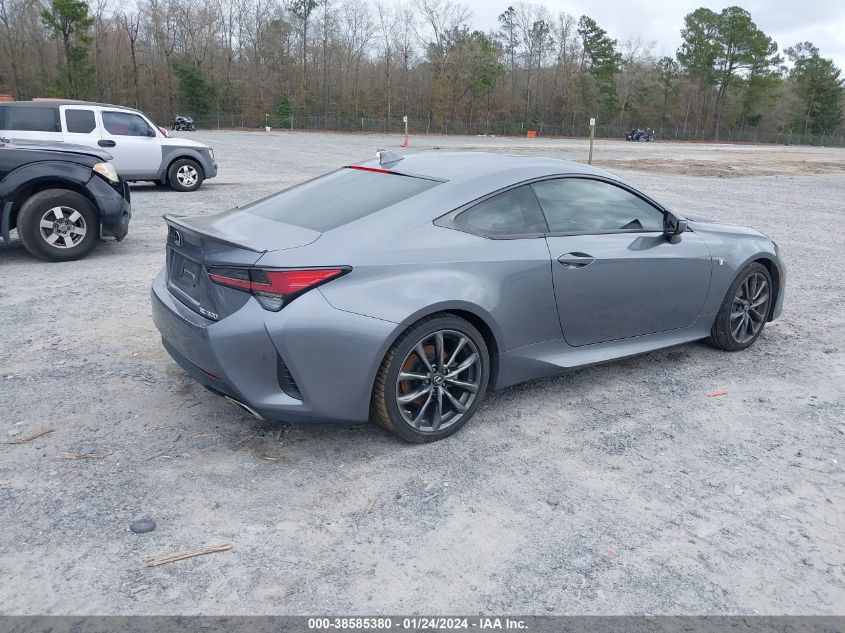 JTHGA5BC7L5010675 2020 Lexus Rc 300 F Sport