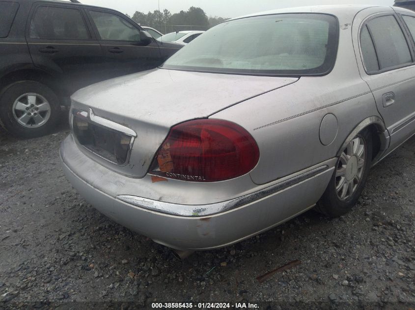 2001 Lincoln Continental VIN: 1LNHM97VX1Y715962 Lot: 38585435