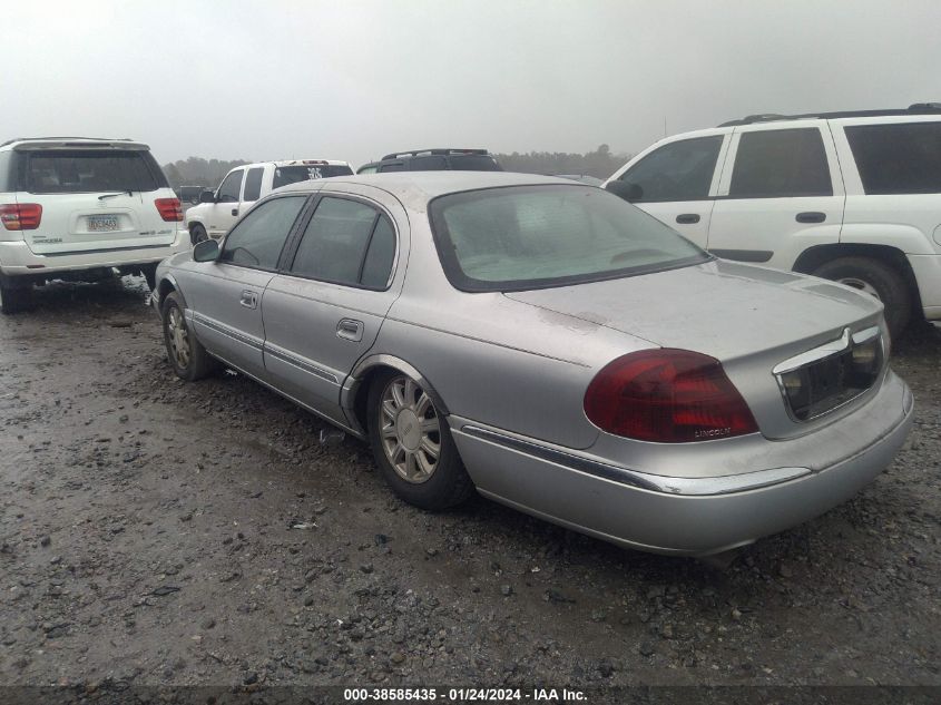 1LNHM97VX1Y715962 2001 Lincoln Continental