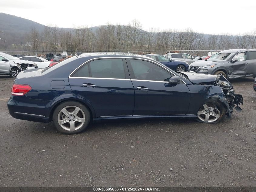 2014 Mercedes-Benz E 350 4Matic VIN: WDDHF8JB4EB002299 Lot: 38585636