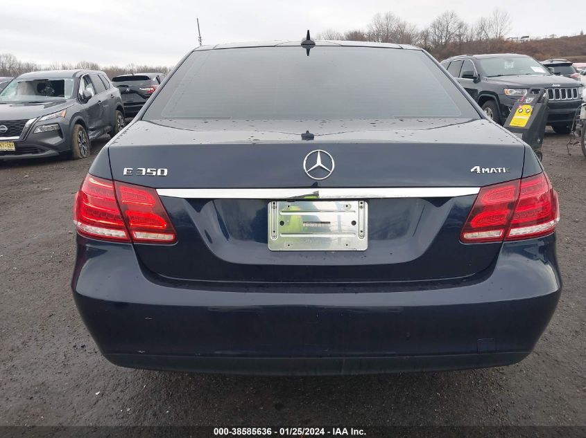 2014 Mercedes-Benz E 350 4Matic VIN: WDDHF8JB4EB002299 Lot: 38585636