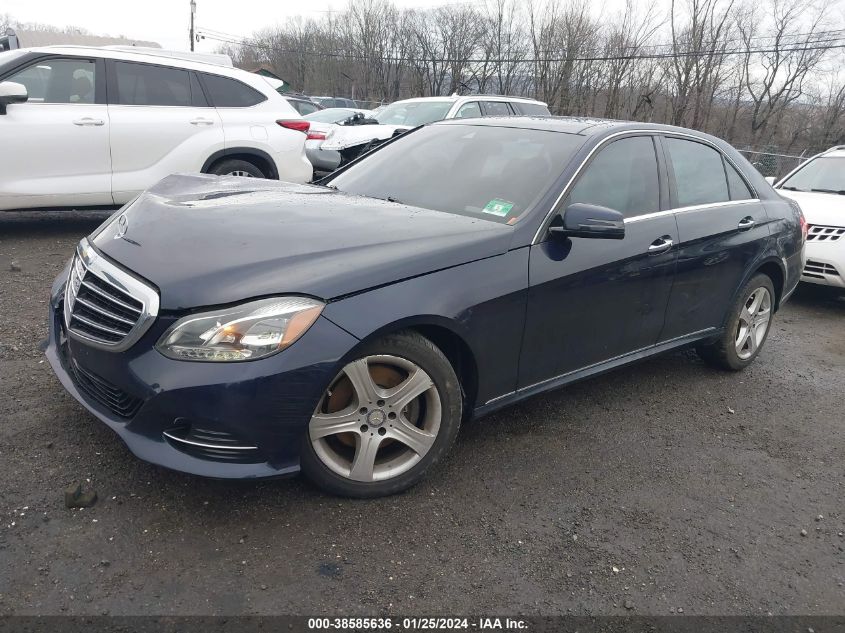 2014 Mercedes-Benz E 350 4Matic VIN: WDDHF8JB4EB002299 Lot: 38585636