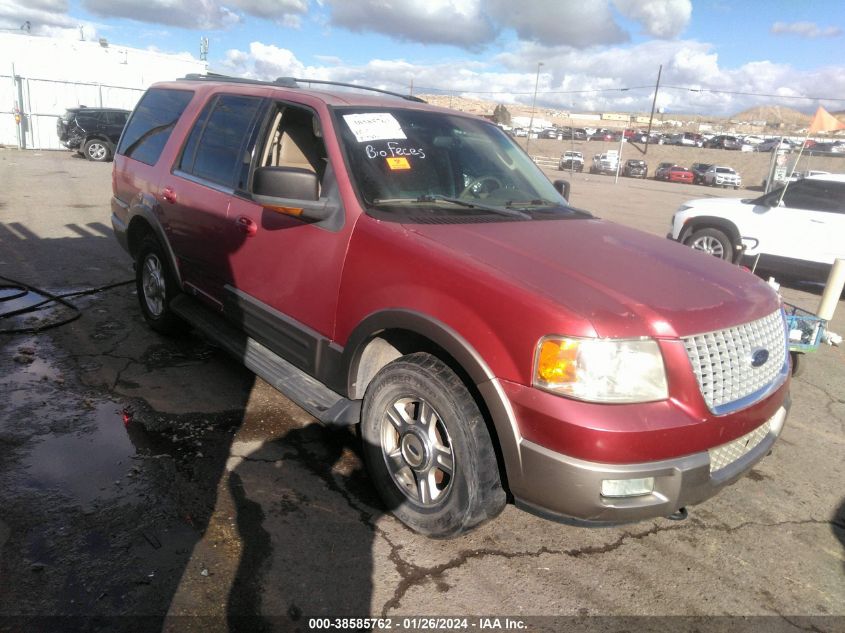 2003 Ford Expedition Eddie Bauer VIN: 1FMFU18L03LA69661 Lot: 38585762