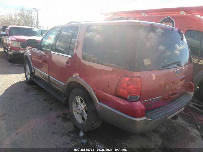 2003 Ford Expedition Eddie Bauer VIN: 1FMFU18L03LA69661 Lot: 38585762